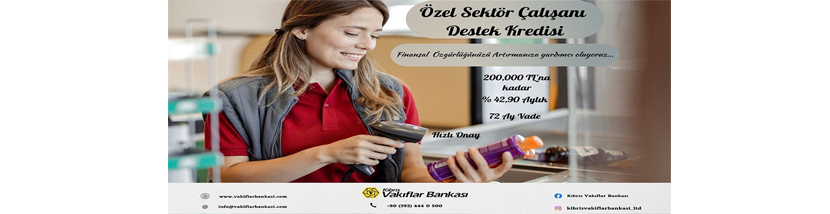 Vakıflar bankası manşet reklam 