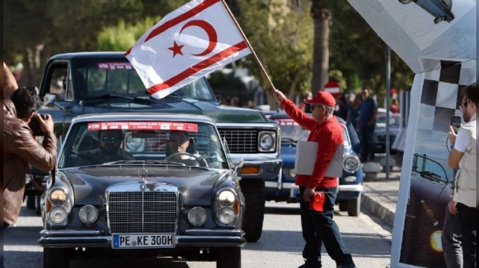 15’inci Uluslararası Cumhuriyet Klasik Otomobil Rallisi Lefkoşa'da yapılıyor