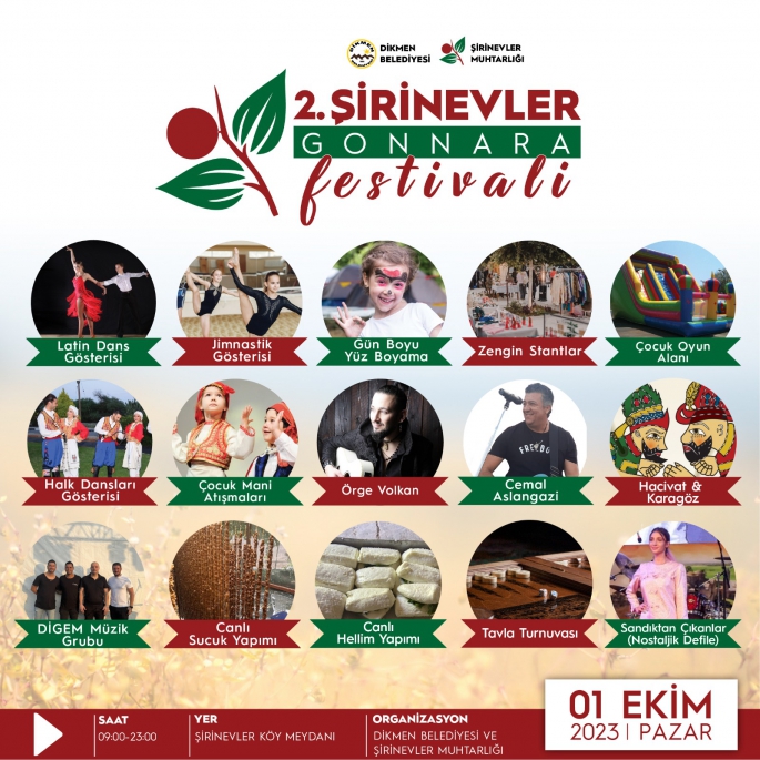 “2. Şirinevler Gonnara Festivali” Pazar günü yapılıyor