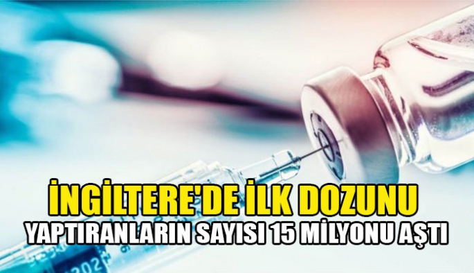 Kovid-19 Aşısının İlk Dozunu Yaptıranların Sayısı 15 Milyonu Aştı