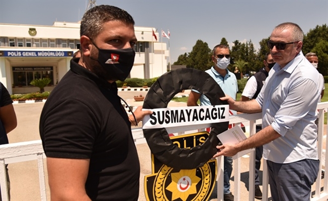 Polis Genel Müdürlüğü’ne siyah çelenk