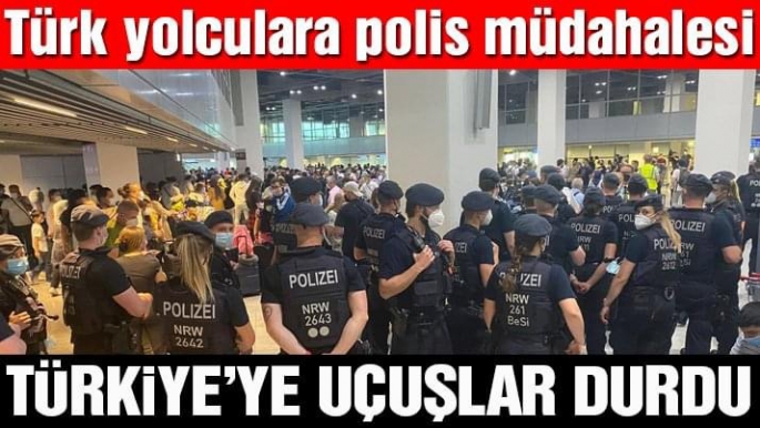 Türkiye’ye uçuşlar durdu