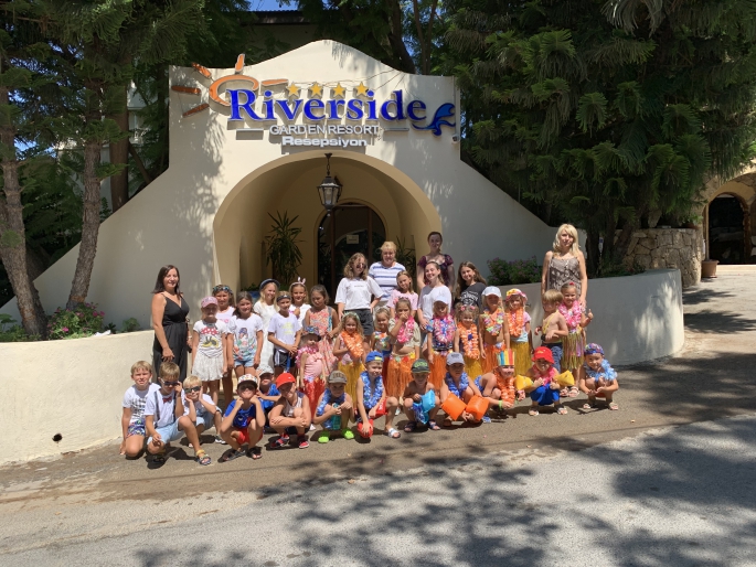 Riverside Resort Garden Altın anahtar okul öncesi etüt ve eğitim merkezini ağırladı
