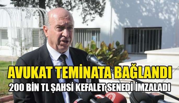 Avukat Serhan Çınar, teminatla tutuksuz yargılanacak