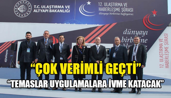 Bakan Canaltay: Ulaştırma ve haberleşme şurası çok verimli geçti