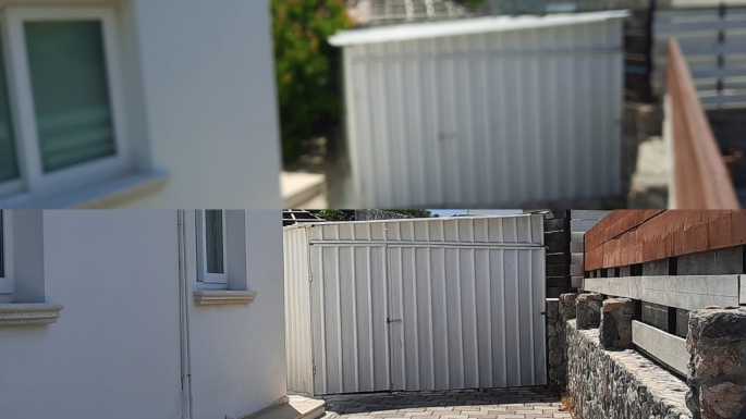 Alsancak’ta site içerisinde kör düğüm