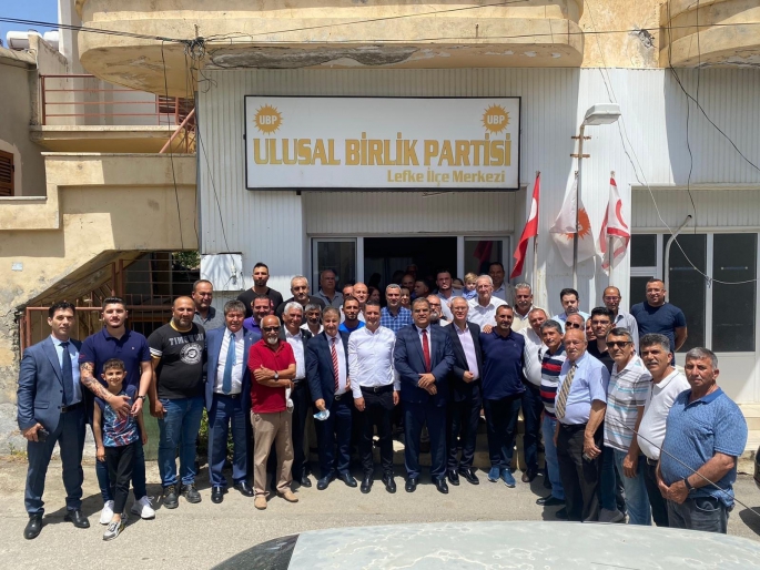UBP yine mesajı dolaylı değil net verdi. Genel Başkanlarına sahip çıkıyor.