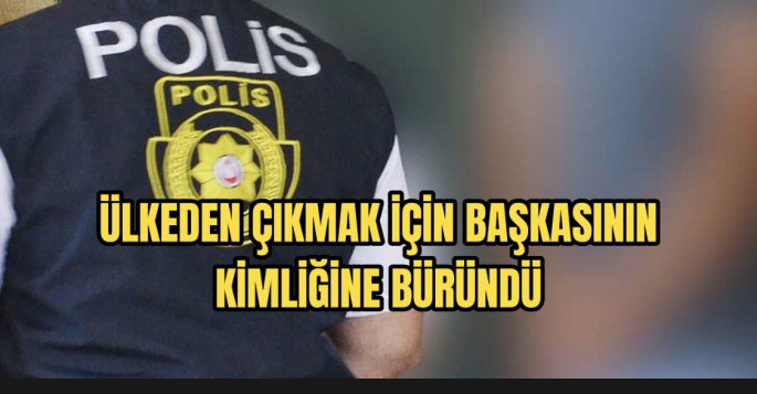 Sahtecilik suçları artış gösterdi . Ercan havalimanından çıkış yaparken yakalandı