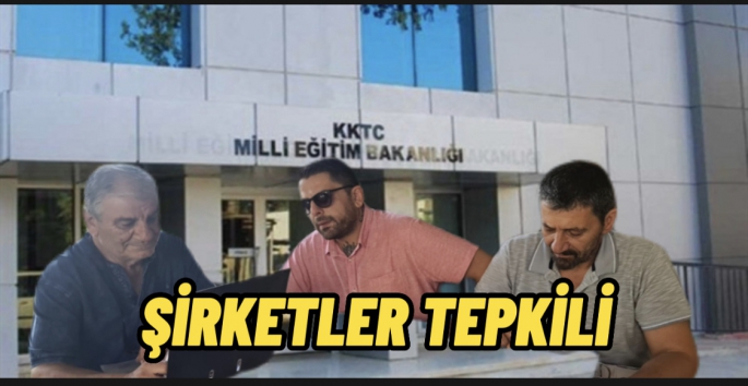 Şirket direktörleri milli eğitim bakanlığına tepkili
