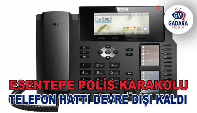Esentepe Polis Karakolu hatları devre dışı: Karakola '0392 81 52 125' veya '155' polis hattından ulaşılacak