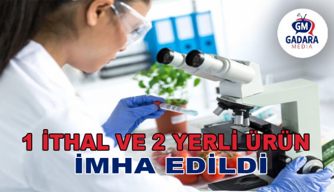 Gıda analiz sonuçları açıklandı