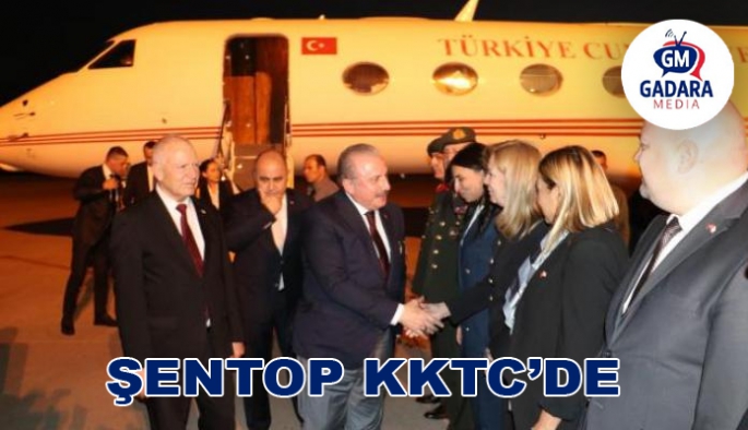 TBMM Başkanı Mustafa Şentop, KKTC’ye geldi