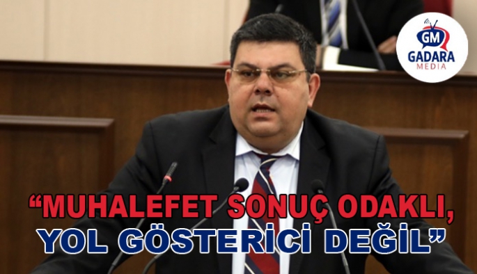 UBP’li Özdemir Berova: “Muhalefet sonuç odaklı, yol gösterici değil”