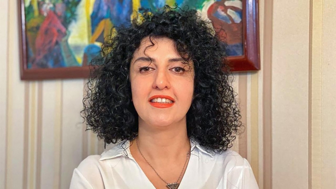 2023 Nobel Barış Ödülü, cezaevindeki İranlı aktivist Nergis Muhammedi'ye verildi