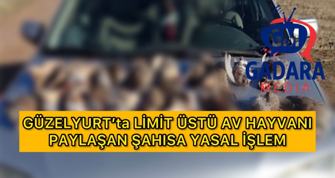 Limit üstü avı paylaştı başı belaya girdi