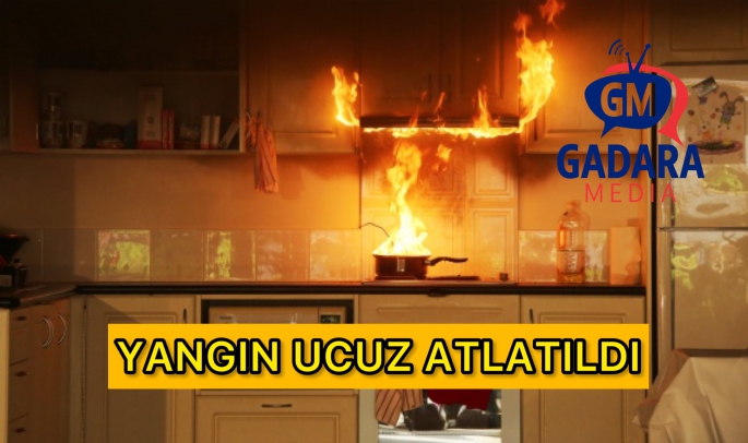 Yangın kısa sürede söndürüldü