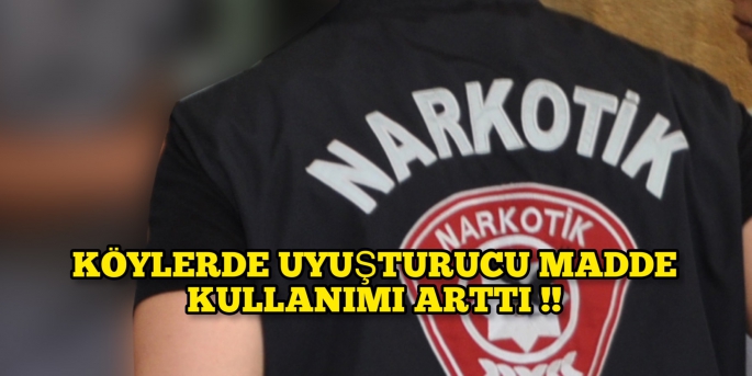 Ötüken’de narkotik sahadaydı