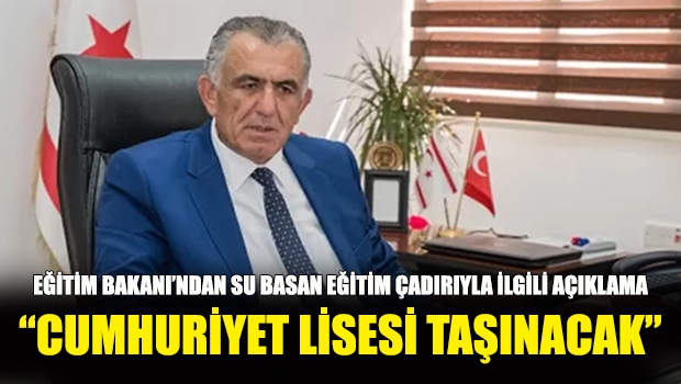 Çavuşoğlu okul için adım attı