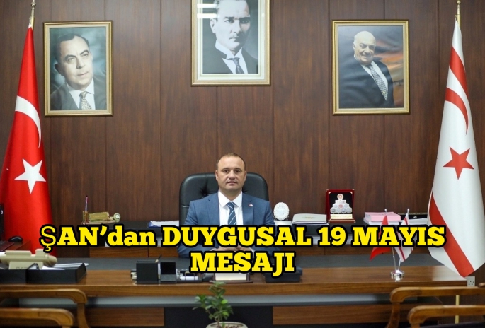 Şan mesajında, depremde hayatını kaybeden çocuklarımızı da unutmadı.