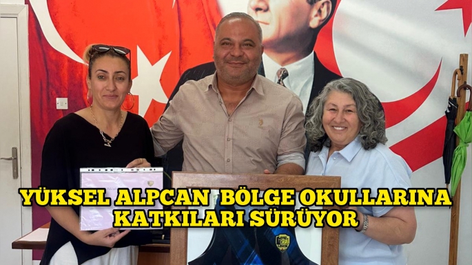 Ünlü iş adamı Yüksel Alpcan bölgesine kanat germeye devam ediyor