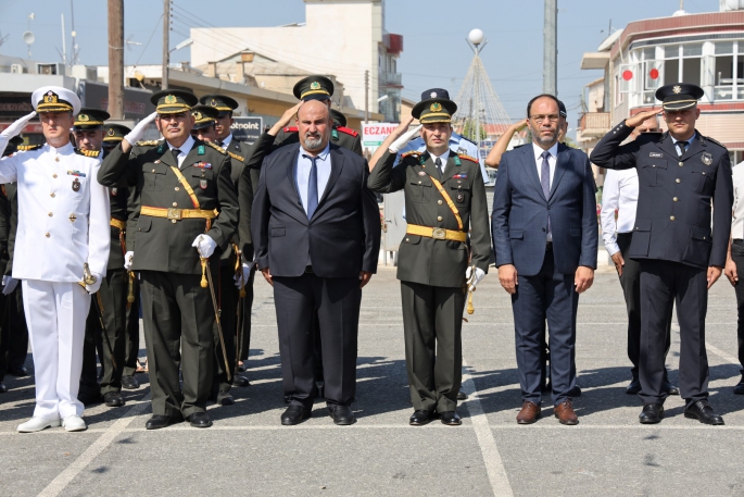 30 Ağustos Zafer Bayramı, İskele’de törenle kutlandı
