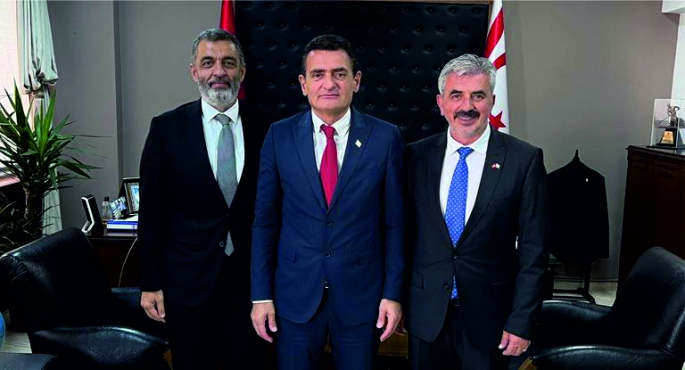 İçişleri Bakanı Oğuz, Telsim yetkililerini kabul etti