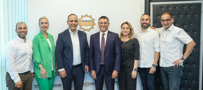 LTB Başkanı Harmancı, Kuzey Kıbrıs Turkcell heyetini kabul etti