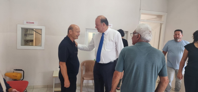 Sağlık Bakanı Dinçyürek, Akdoğan Sağlık Merkezi’ni ziyaret etti