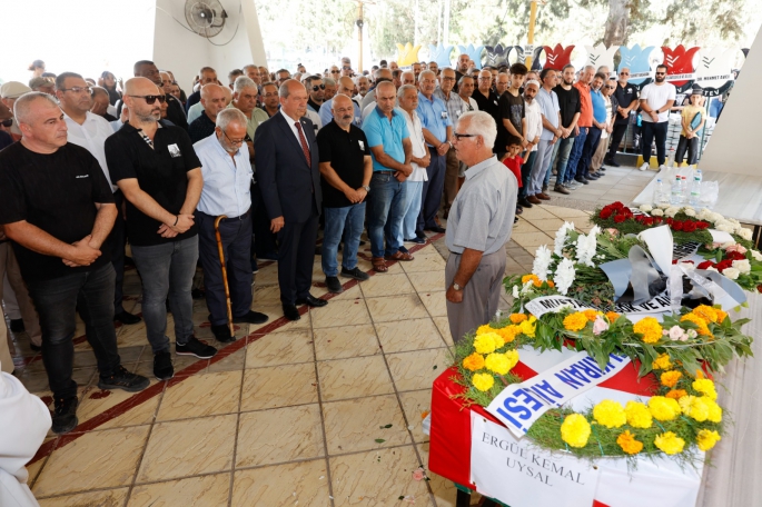 Tatar, Emekli Piyade Yüzbaşı Ergül Kemal Uysal’ın cenaze törenine katıldı