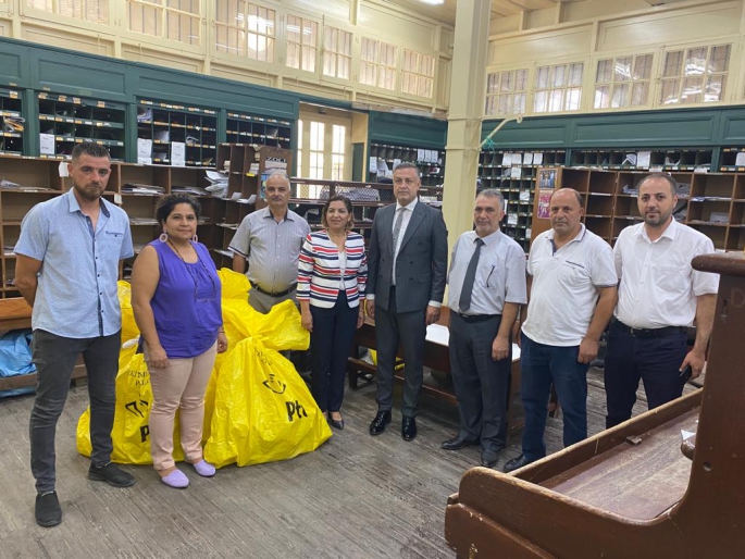 TC PTT Genel Müdür Yardımcısı Tezcan Posta Dairesi Müdürü Baysal’ı ziyaret etti
