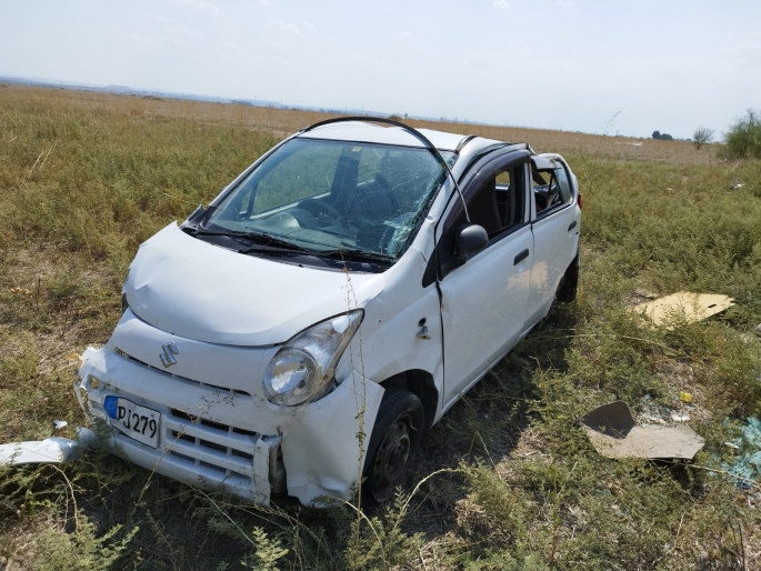 Lefkoşa’da trafik kazası… Takla atan aracın sürücüsü yaralandı
