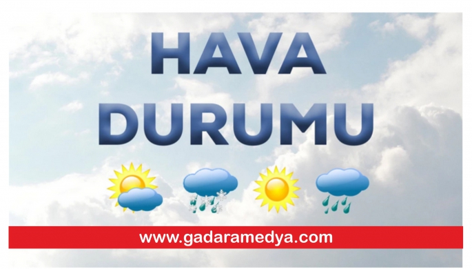 Pazar ve pazartesi günleri yağmur bekleniyor