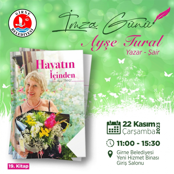 Ayşe Tural okurları ile buluşacak