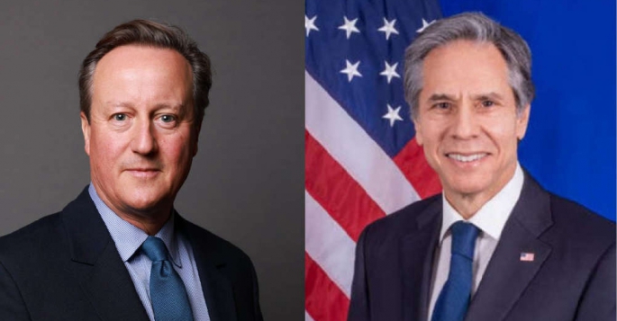 Blinken, İngiltere'nin yeni Dışişleri Bakanı Cameron ile telefonda görüştü