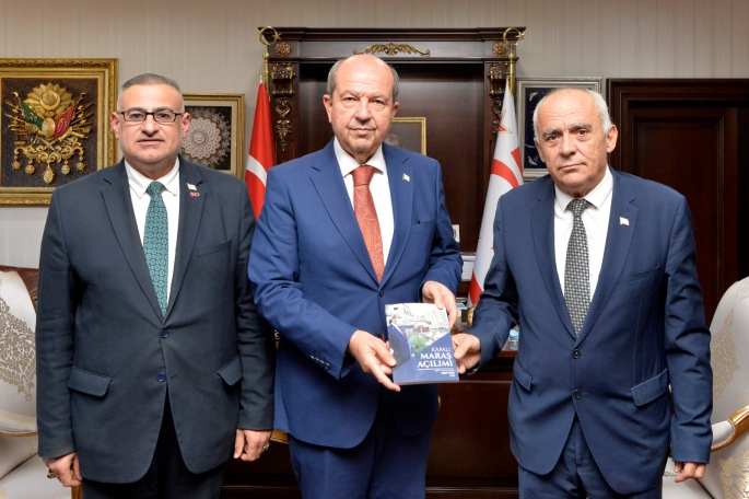 Cumhurbaşkanı Ersin Tatar’ın kaleme aldığı ‘Kapalı Maraş Açılımı’ adlı kitap yayınlandı