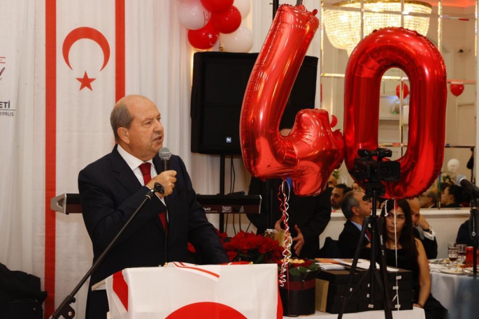 Cumhurbaşkanı Tatar, Londra’da KKTC’nin 40. Yıl Balosu’na katıldı