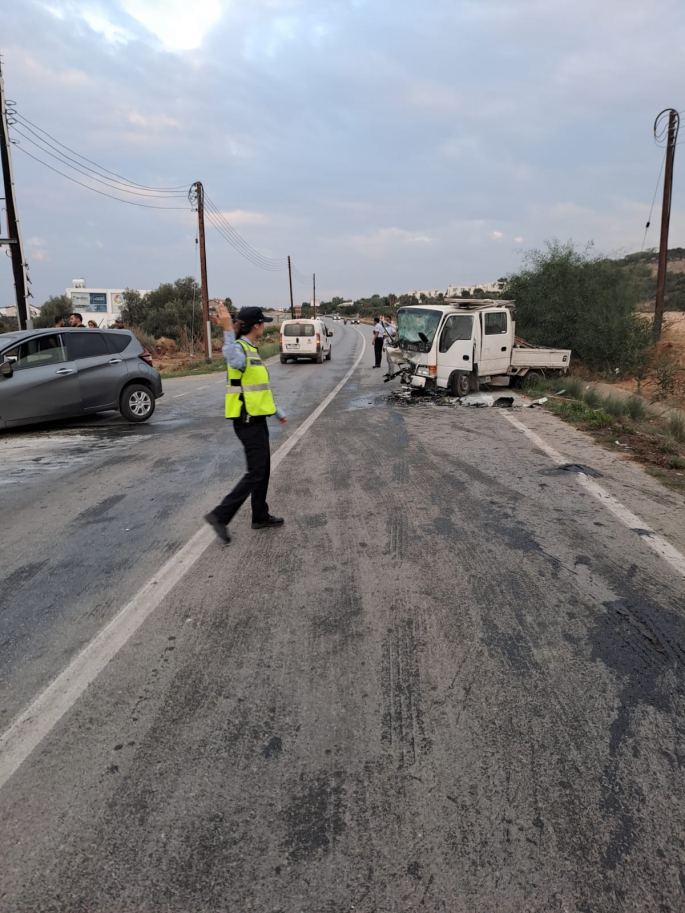 Girne-Tatlısu anayolunda kaza: 5 yaralı