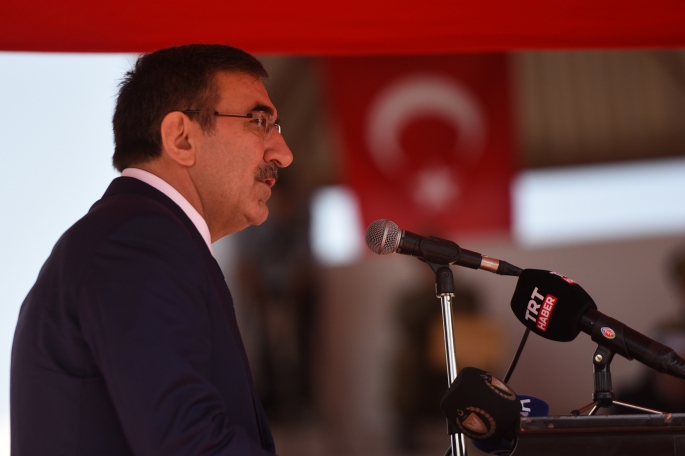 TC Cumhurbaşkanı Yardımcısı Yılmaz: "Kıbrıs bizim için sorun değil, bir milli davadır"