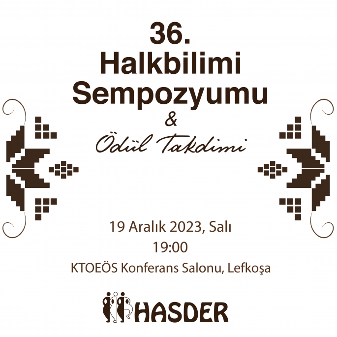 36’ıncı Halkbilimi Sempozyumu 19 Aralık’ta