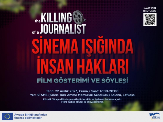 AB Bilgi Merkezi, bugün “Sinemanın Işığında İnsan Hakları” etkinliği düzenliyor