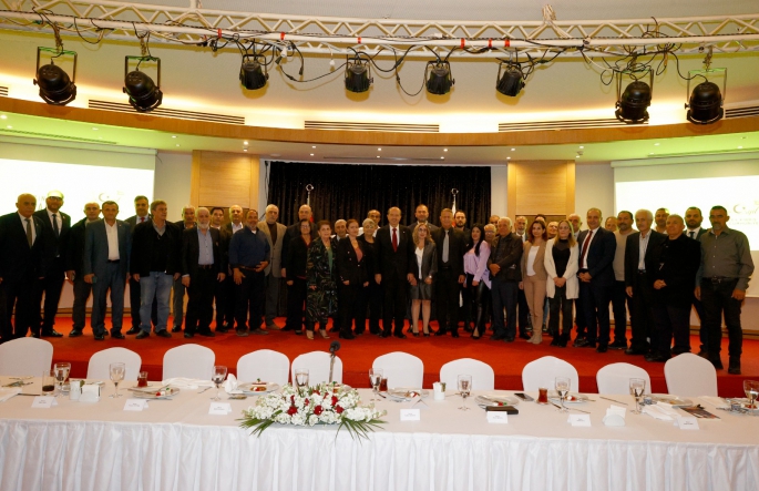 Cumhurbaşkanı Tatar, Lefkoşa İlçesi muhtarlarıyla bir araya geldi