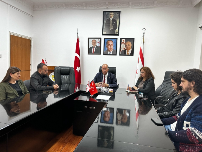 Dinçyürek, tabipler ve eczacılarla toplantı yaptı