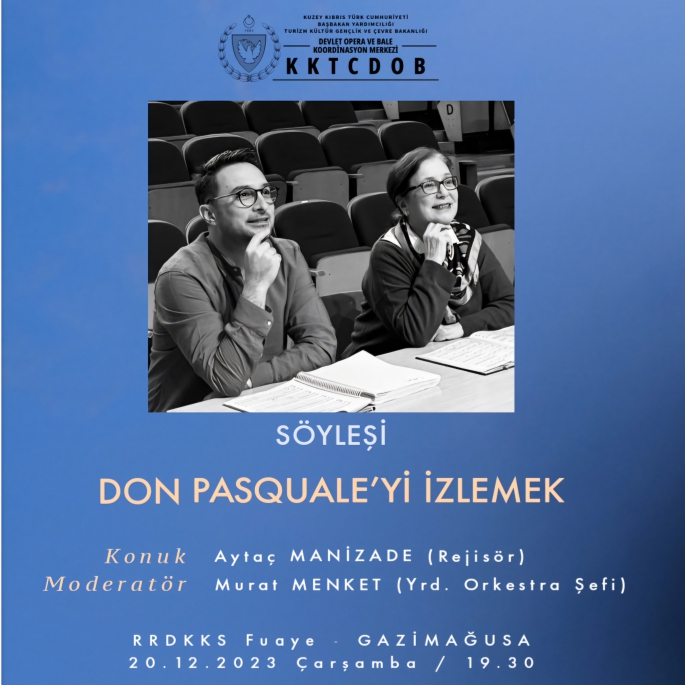 "Don Pasquale" operası ülke prömiyeri çarşamba günü yapılıyor