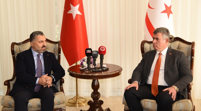 Feyzioğlu, RTÜK Başkanı Şahin ve beraberindeki heyeti kabul etti