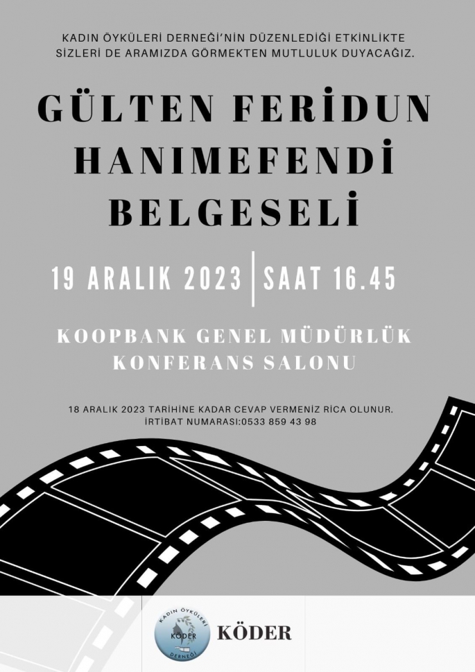 “Gülten Feridun” belgeseli 19 Aralık’ta gösterilecek