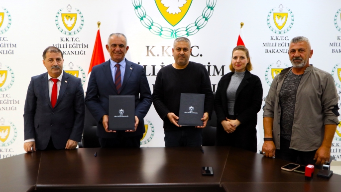 Milli Eğitim Bakanlığı ile Güney İnşaat Ltd. arasında protokol imzalandı