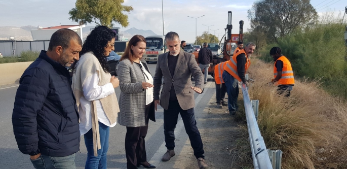 Otokorkulukların bakım onarımına başlandı