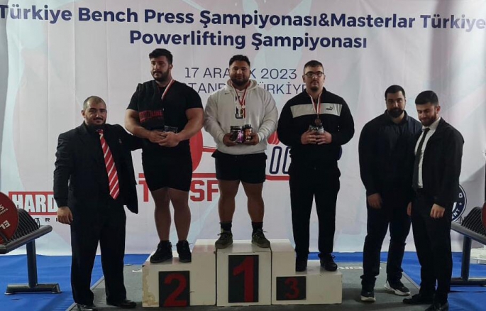 Sporcularımızdan Türkiye şampiyonluğu ve rekoru