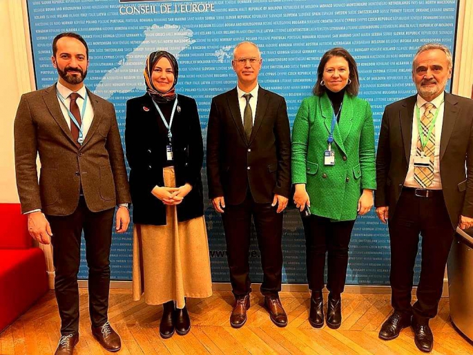 UBP Milletvekili Hasipoğlu ile CTP Milletvekili Candan AKPA toplantısı için Paris'te