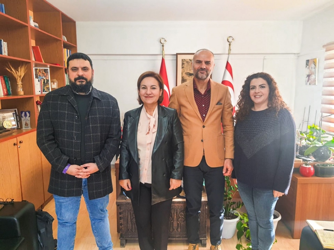Arkhe ilk ziyaretini Kültür Dairesi'ne yaptı